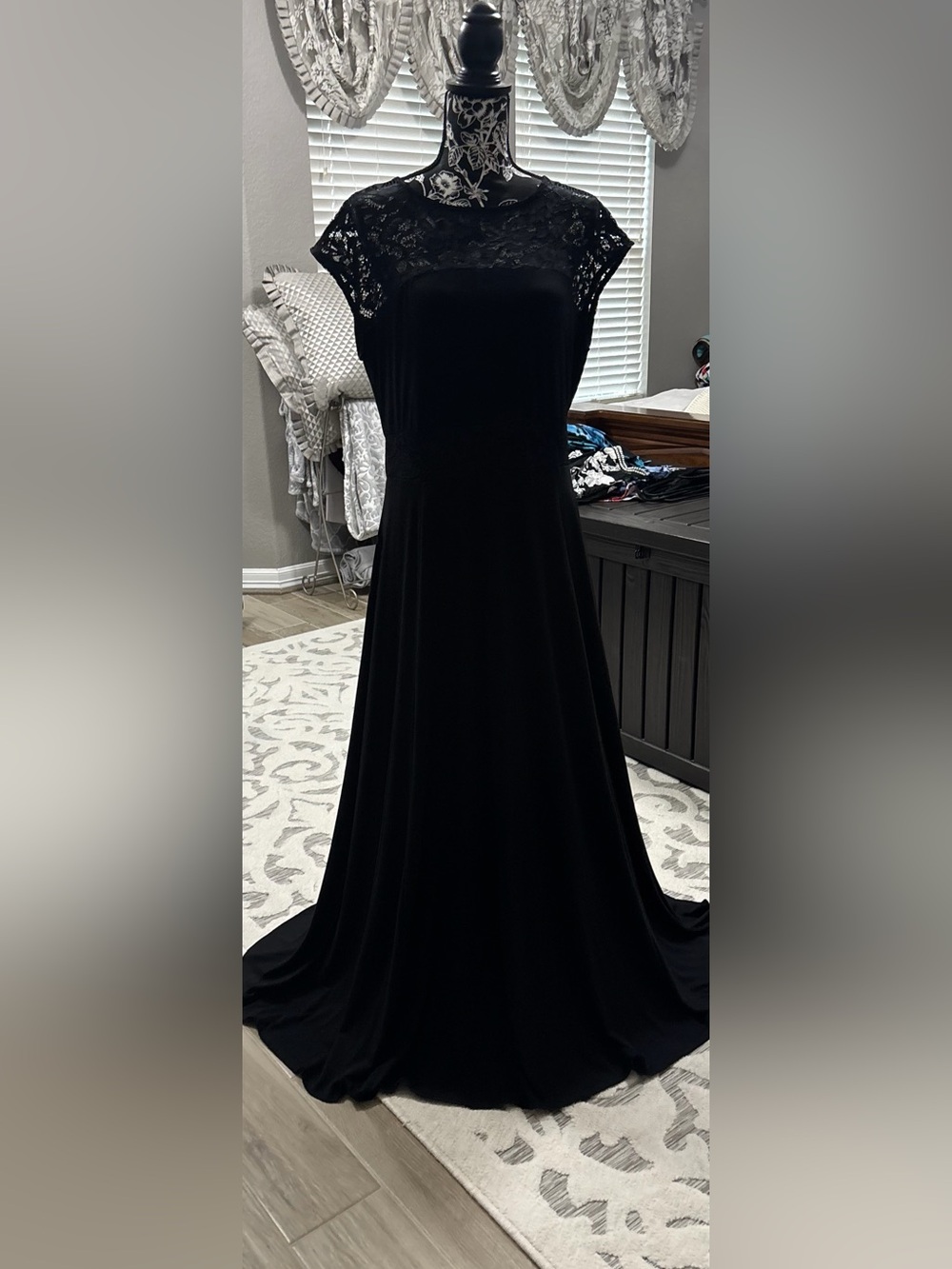 torrid Black Lace Maxi Dress
